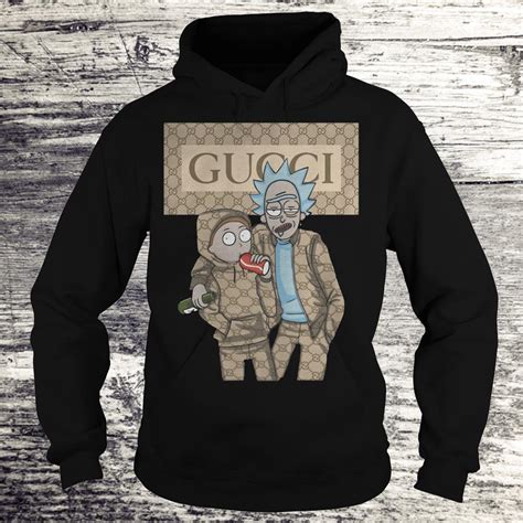 Rick And Morty Gucci Hoodies for Sale .